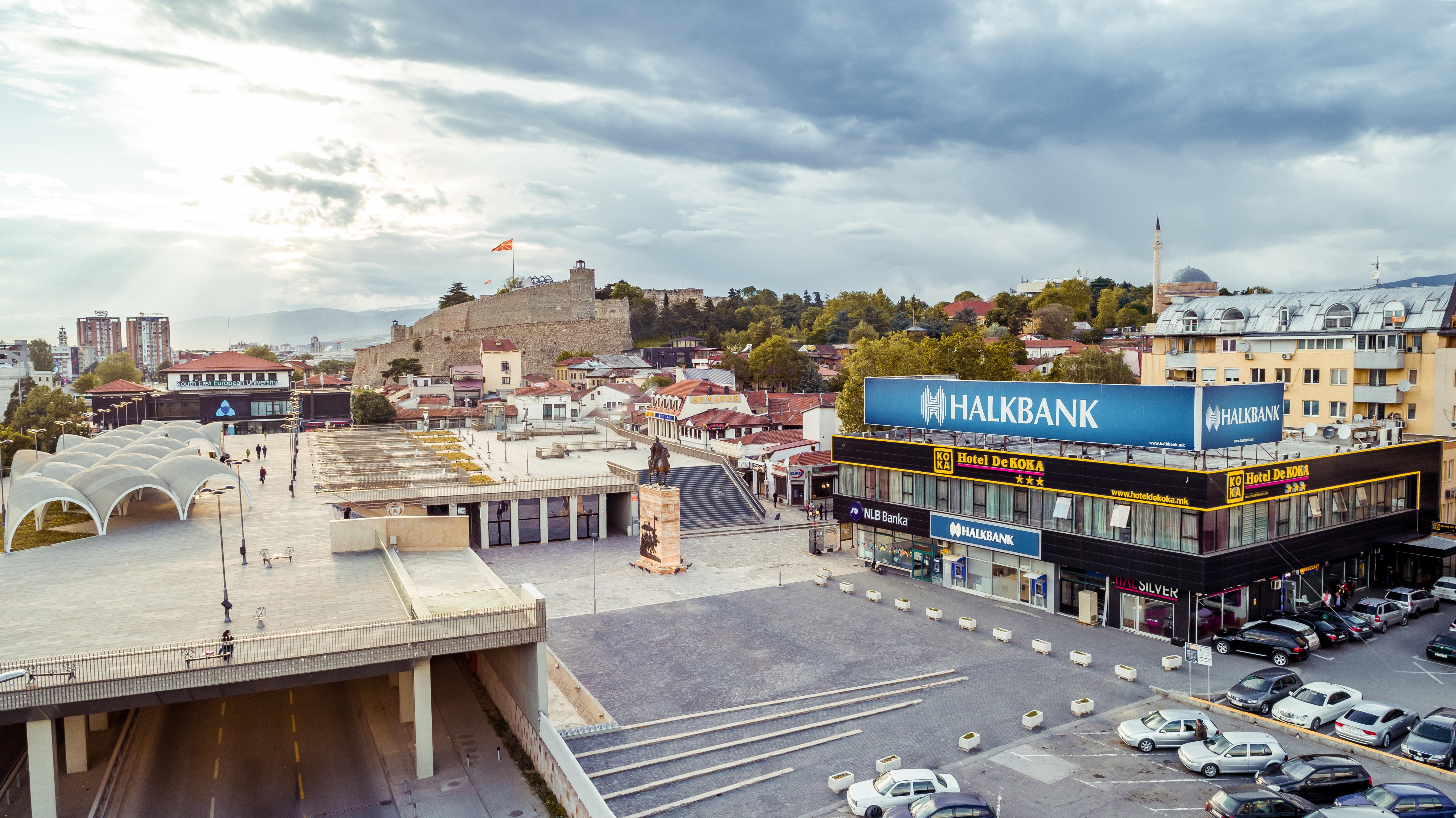Hotel De Koka Skopje Bagian luar foto