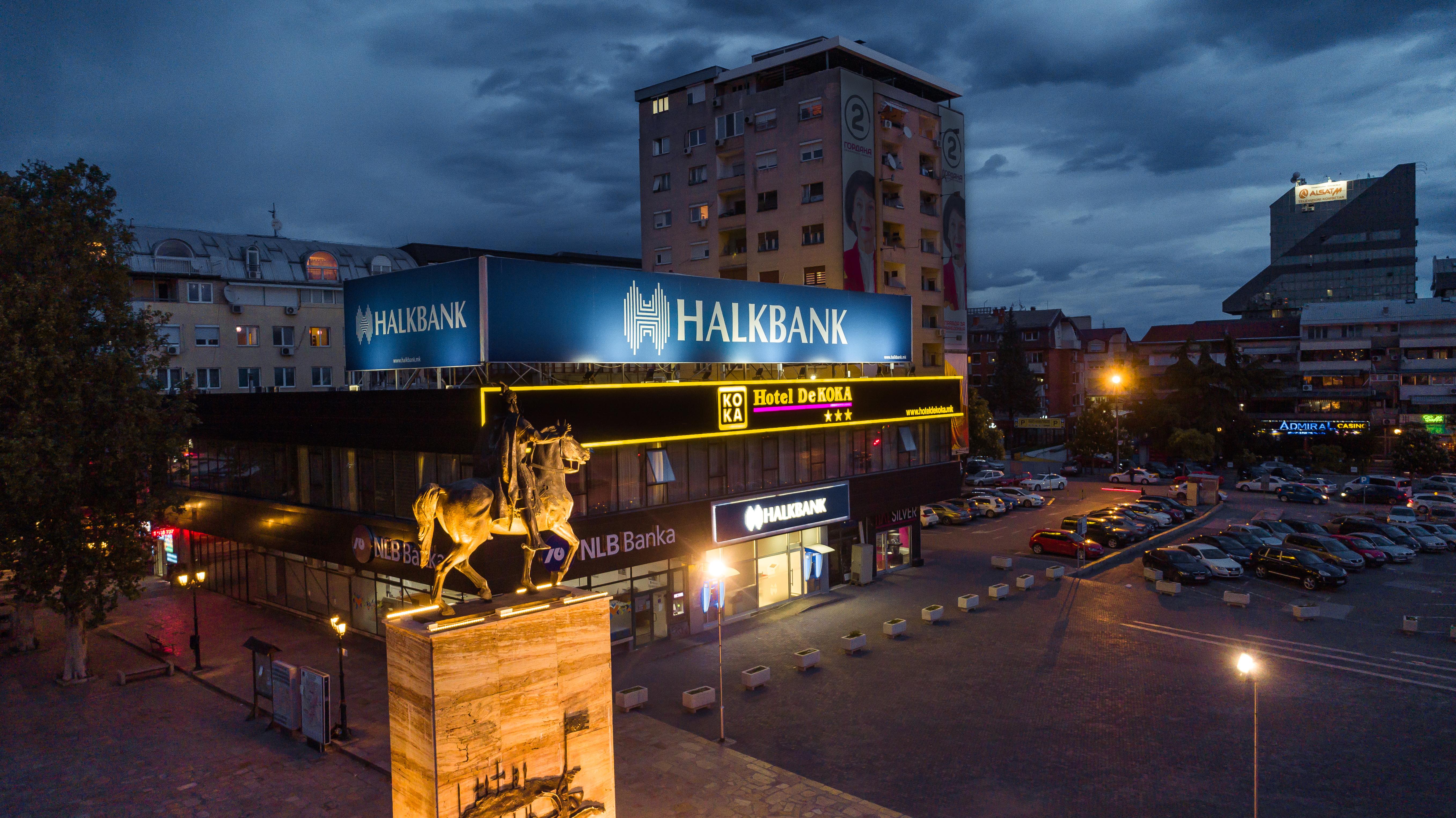 Hotel De Koka Skopje Bagian luar foto