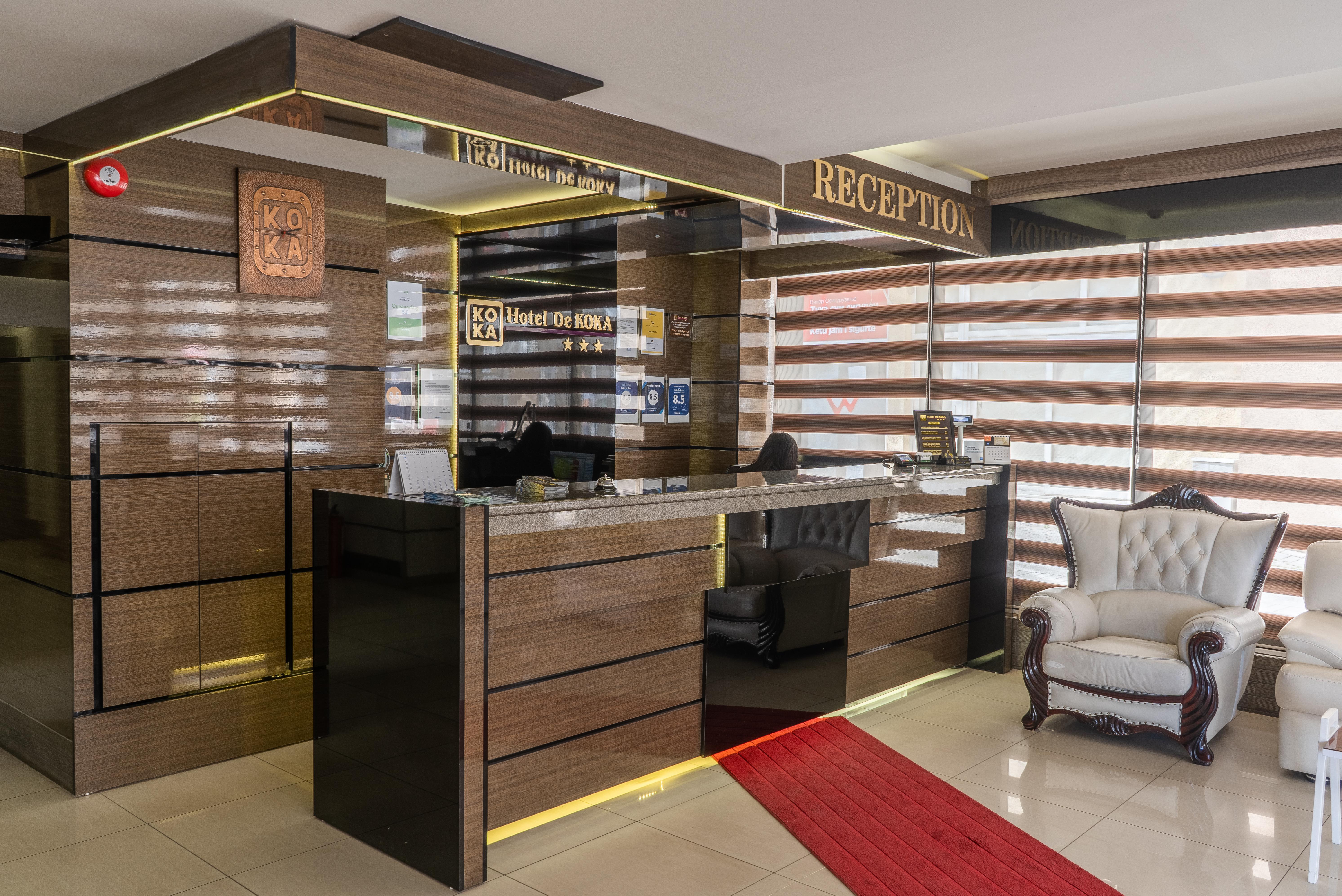 Hotel De Koka Skopje Bagian luar foto